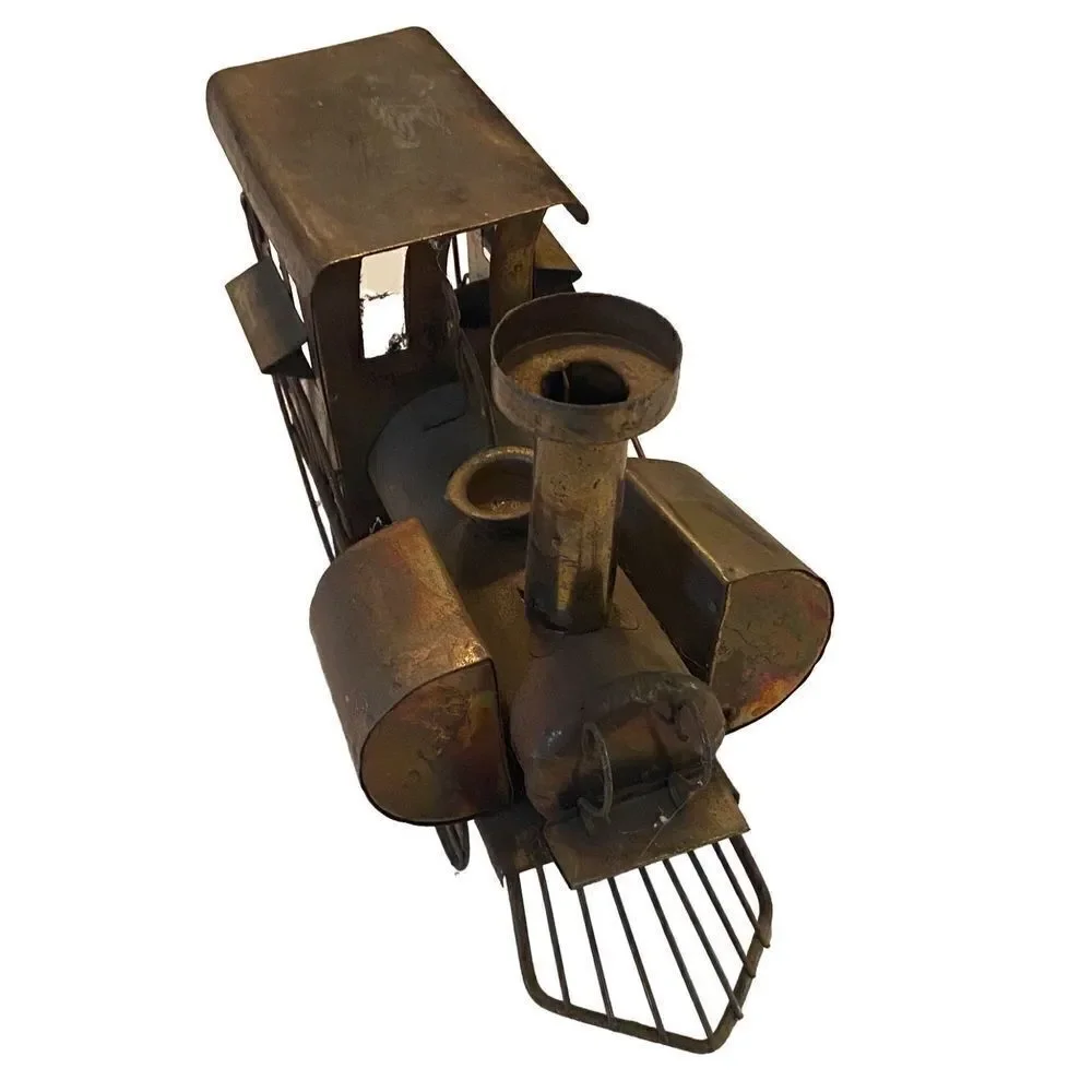 HTC Tin Old Steam Engine Music Box - Plays: “ Chatta Nooga Choo Choo”